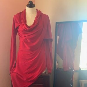 DKNY long wrap cardigan